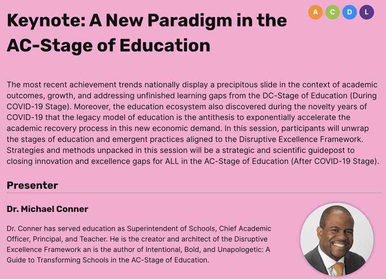 Keynote - A New Paradigm in the AC-Stage of Education 355x200