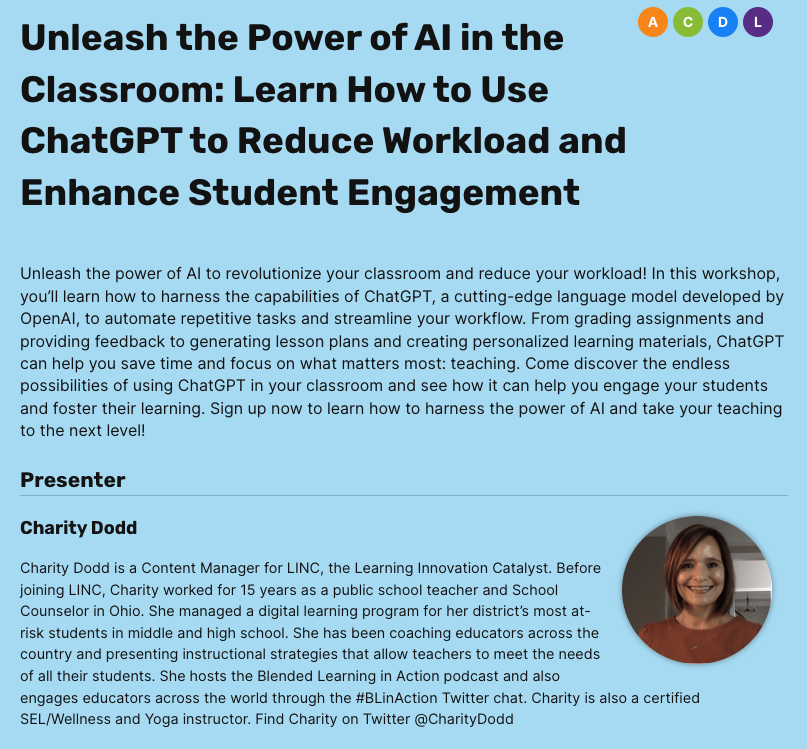 Unleash the Power of AI in the Classroom - Learn How to Use ChatGPT to Reduce Workload and Enhance Student Engagement