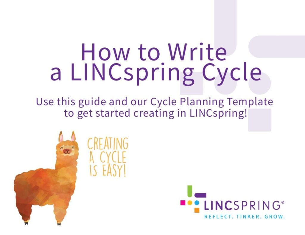 LINCspring Cycle Writing Guide